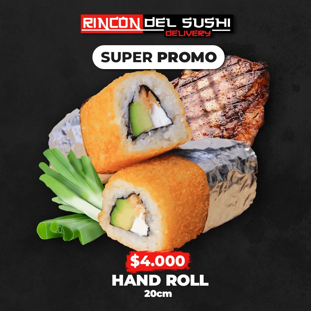 Hand Roll Rinc n Del Sushi